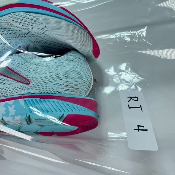 Newton Motion Plus Sky Blue Pink Lightweight Lace Up Running Shoes Women’s Sz 10 - Picture 11 of 11